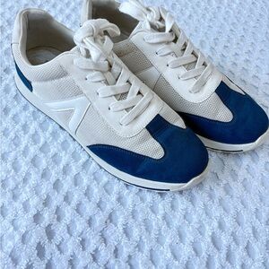 MIA White and Blue Men's Sneakers